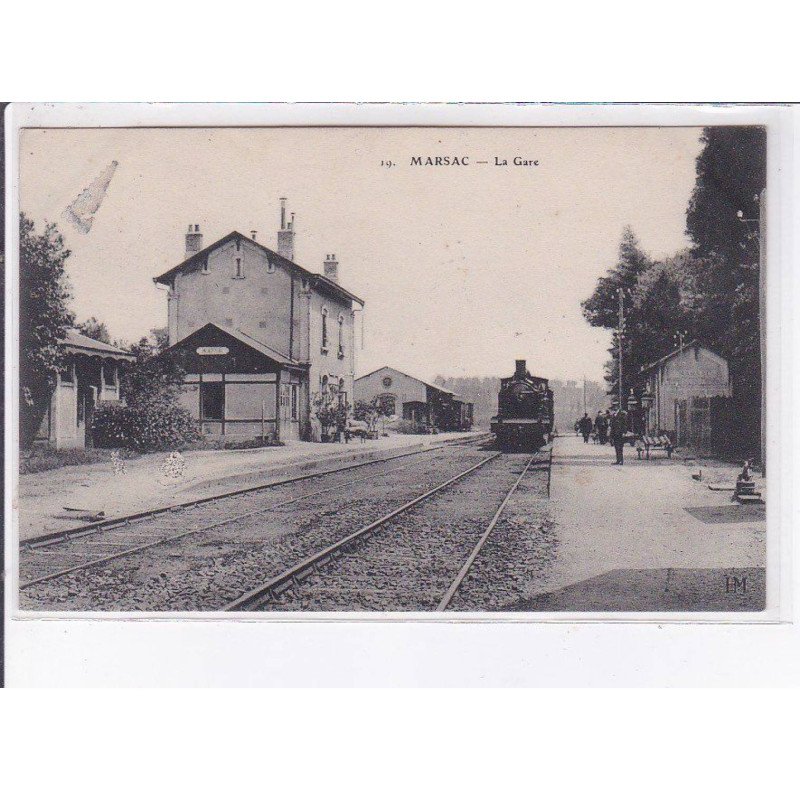 MARSAC: la gare - très bon état MARSAC: la gare - très bon état