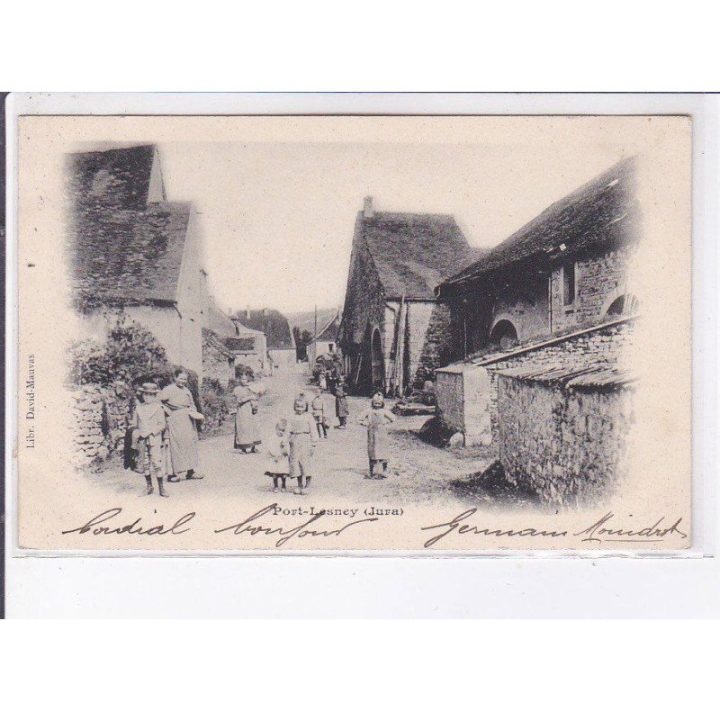 PORT-LASNEY: scène de village - très bon état