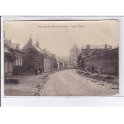 NOUVION-et-CATILLON: rue de l'église - très bon état
