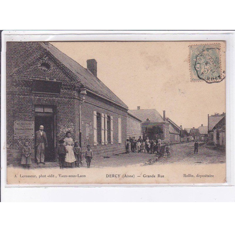 DERCY: grande rue - très bon état