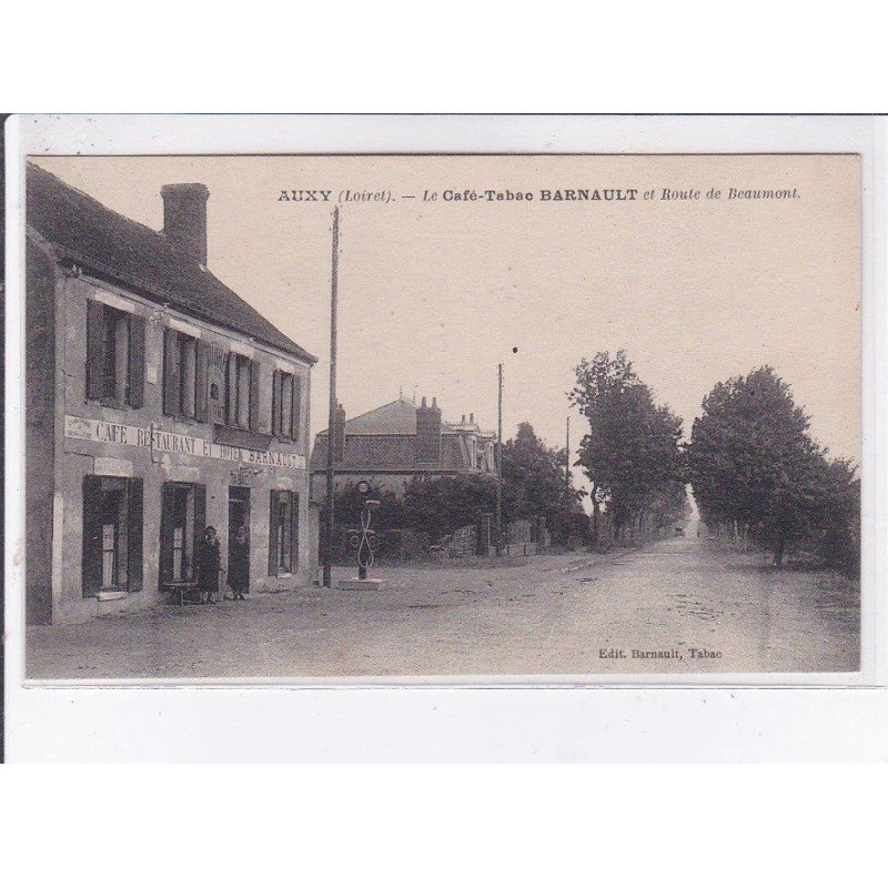 AUXY: le café-tabac barnault et route de beaumont - très bon état