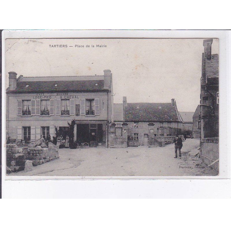 TARTIERS: place de la mairie - état