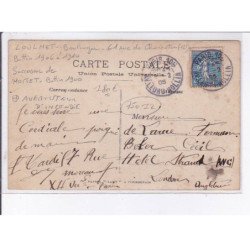 PARIS: 75012, avertisseur d'incendie, succerseur de moitet, buttin 1900, boulangerie R. Moitet, Loulmet - très bon état