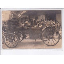 PARIS: paneau cycliste, cocher, attelage - très bon état