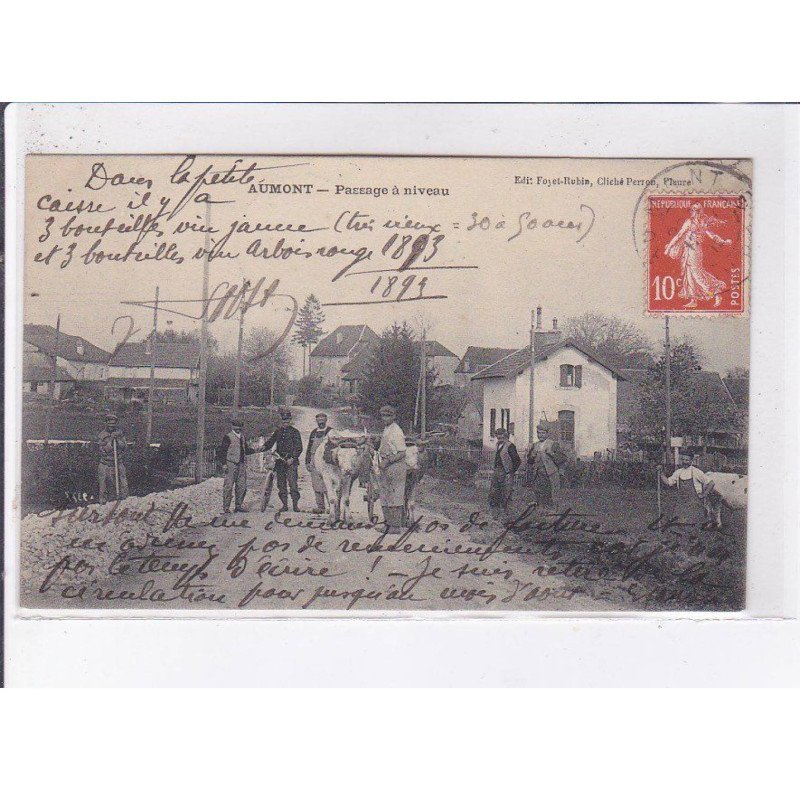 AUMONT: passage à niveau - très bon état
