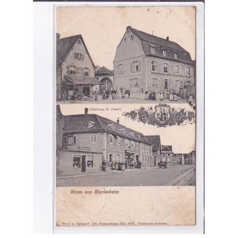 MARLENHEIM: gruss aus marlenheim - état