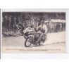 FONTAINEBLEAU: verpault, gagnant grand prix france sidecars sur harley davidson, pneu hutchinson, moto - très bon état