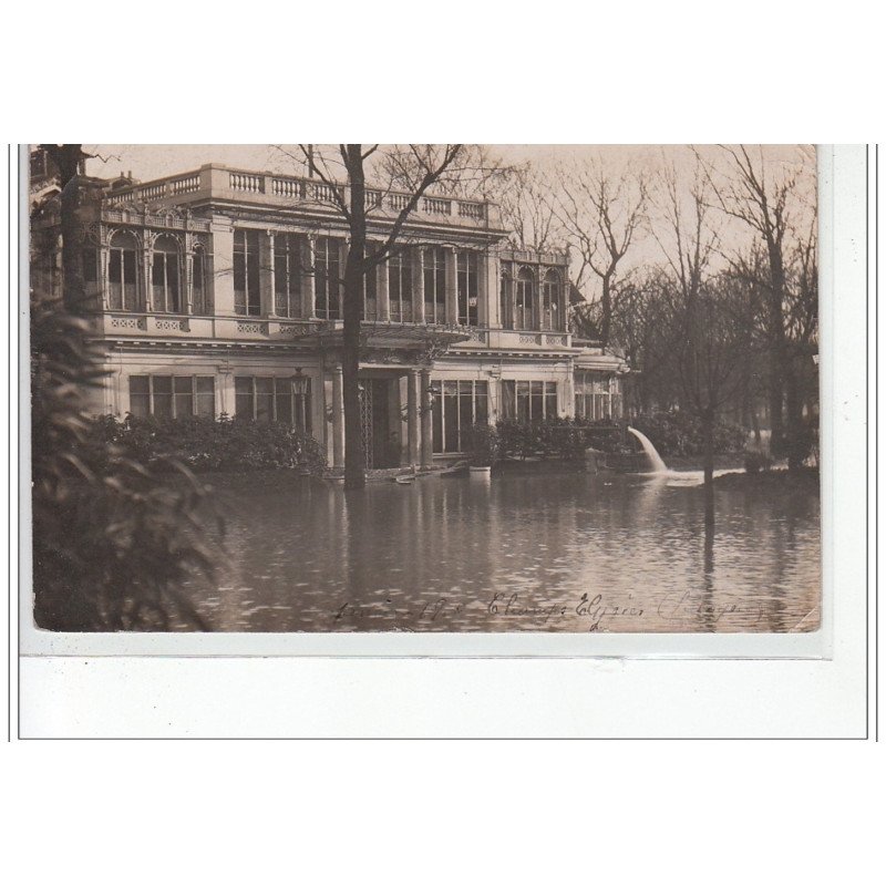 PARIS - inondations 1910 - carte photo - très bon état