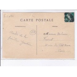 MORET-sur-LOING: concours de pêche du 10 juillet 1910, le champ de mars pendant le concert de musique - état
