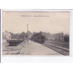 ESBLY: lligne d'esbly à crécy, gare - très bon état