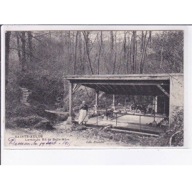 SAINTE-AULDE: lavoir rû de belle-mère - très bon état