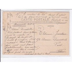 BEAUMONT-du-GATINAIS: vue générale, agriculture, toillée - bon état (leger plis)