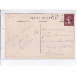 VILLENEUVE-LE-COMTE: la gare - très bon état