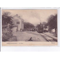 NOISY-sur-ECOLE: la gare - très bon état