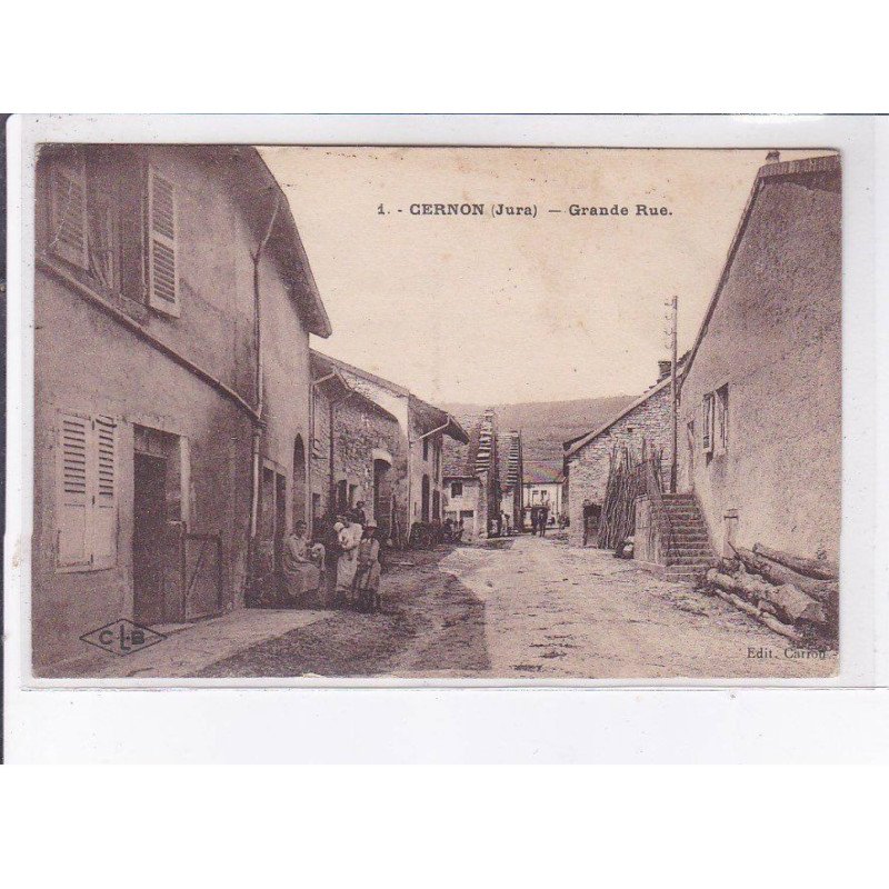 CERNON: grande rue - très bon état