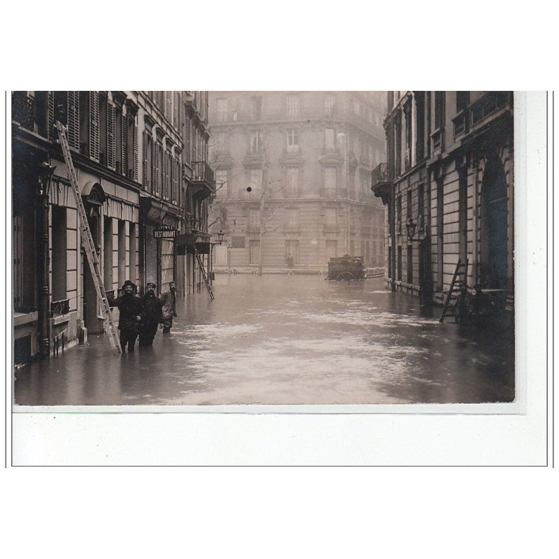PARIS - inondations 1910 - carte photo - très bon état