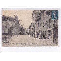 PEYRAT-le-CHATEAU: avenue carnot et arrivée du tramway - très bon état