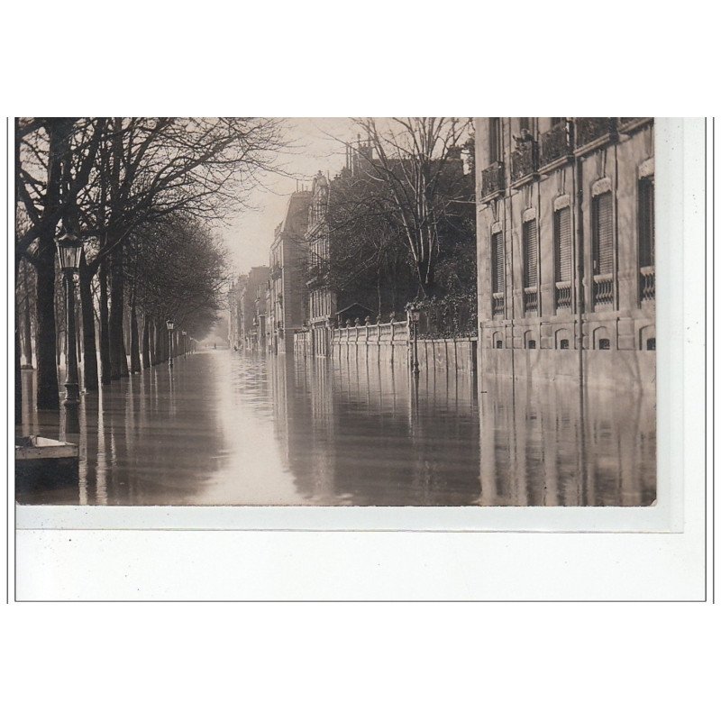 PARIS - inondations 1910 - carte photo - très bon état