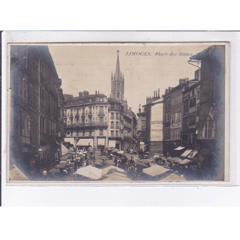 LIMOGES: place des bancs - très bon état