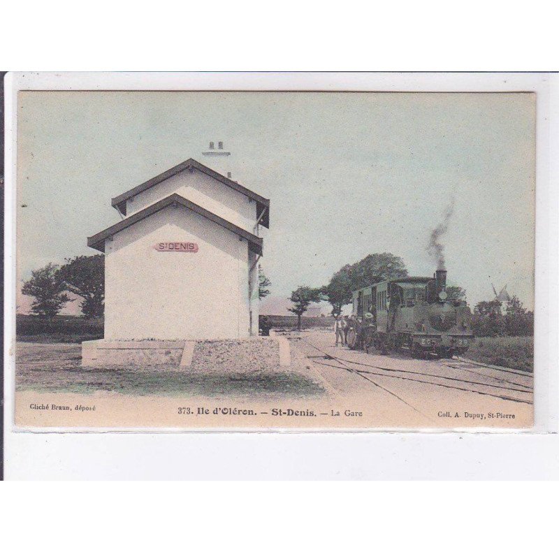 ILE D'OLERON - SAINT-DENIS: la gare - très bon état