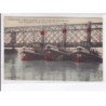 CONFLANS: les remmorqueurs, la pénichienne en stationnement pour l'inondation de janvier 1910, canal - très bon état