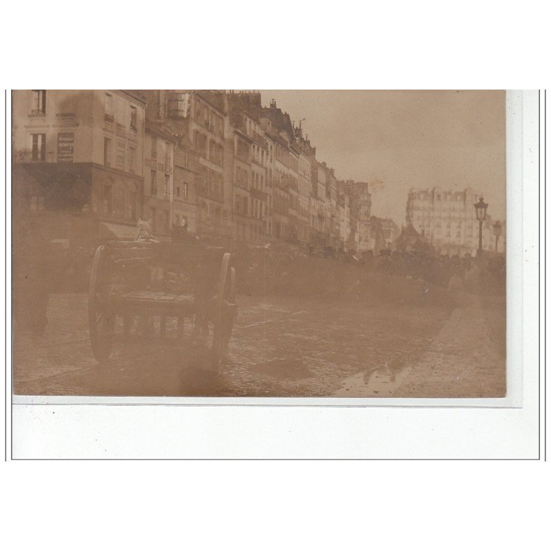 PARIS - inondations 1910 - carte photo - très bon état