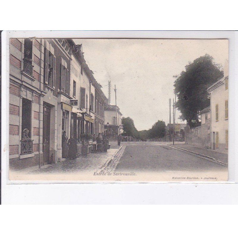 SARTROUVILLE: entrée de sartrouville - très bon état
