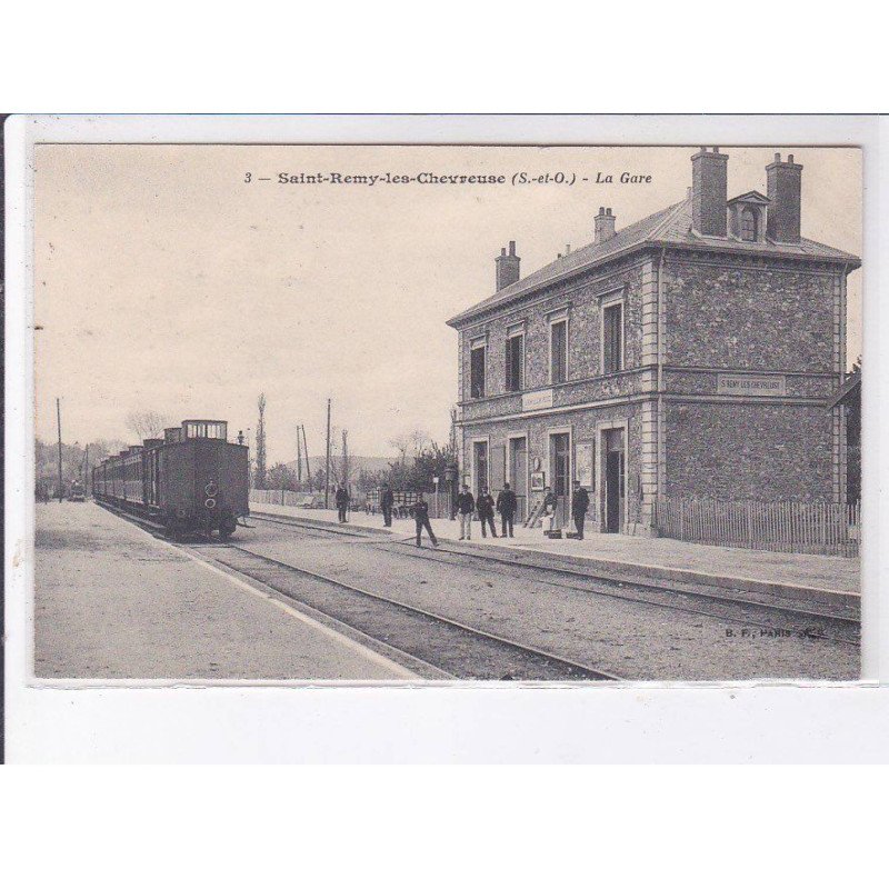 SAINT-REMY-les-CHEVREUSE: la gare - état