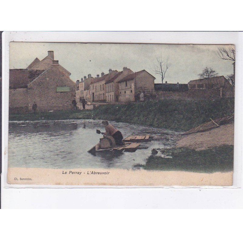 LE PERRAY: l'abreuvoir - très bon état