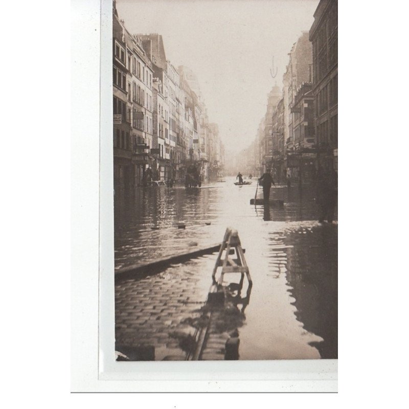 PARIS - inondations 1910 - carte photo - très bon état