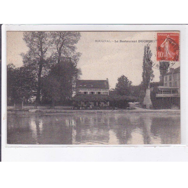 BOUGIVAL: le restaurant A. Robinson, hôtel - très bon état