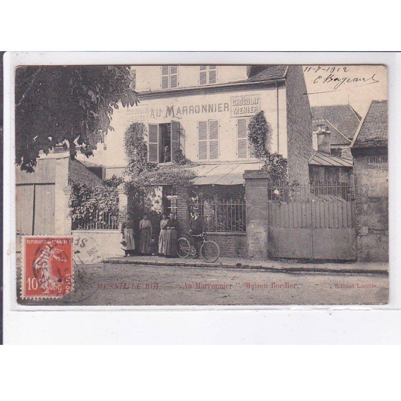 MESNIL-le-ROI: au marronnier, maison bordier - état