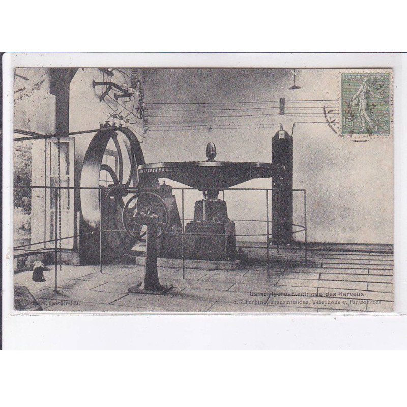 DEUX-SEVRES: usine hydro-électrique des herveux - très bon état DEUX-SEVRES: usine hydro-électrique des herveux - très bon état