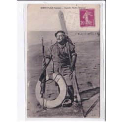 QUEND-PLAGE: auguste, maître baigneur - très bon état