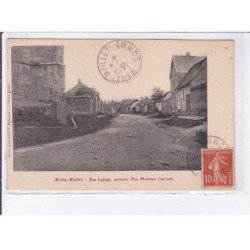 MAILLY-MAILLET: rue lepage, ancienne rue madame (vue sud) - très bon état