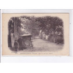 ENTRECHAUX: entrée du pays, ouest, automobile - très bon état
