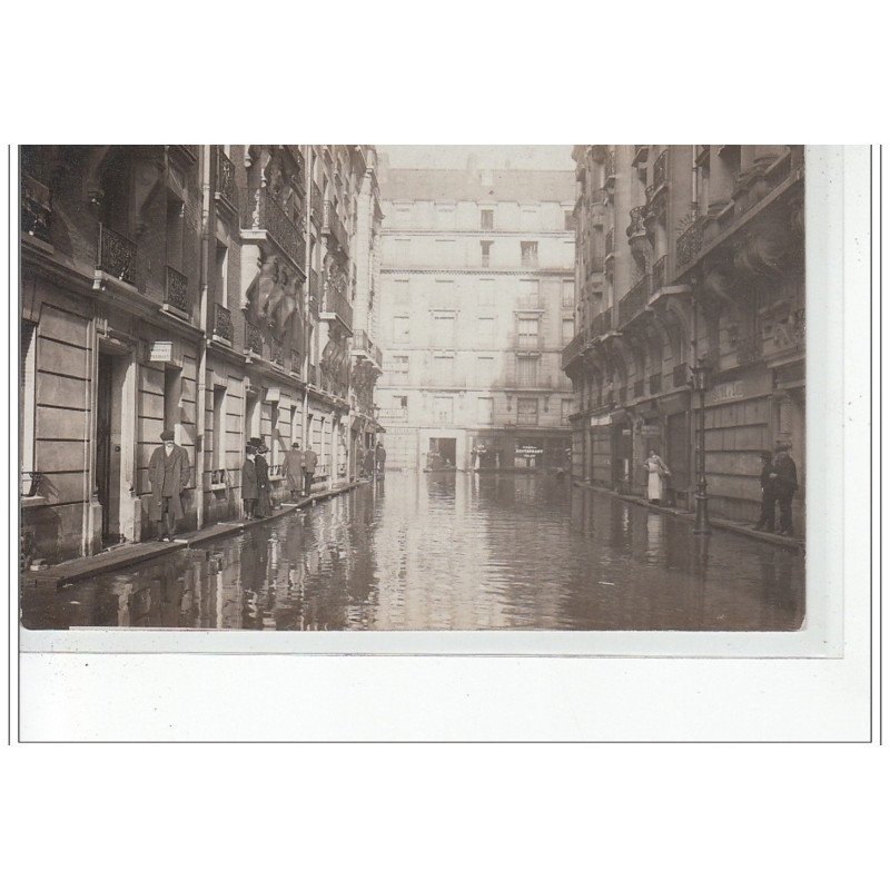 PARIS - inondations 1910 - carte photo - très bon état