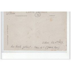 PARIS - inondations 1910 - carte photo - très bon état