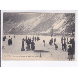 NANTUA: concours de patinage sur le lac, le 10 février 1907 - très bon état