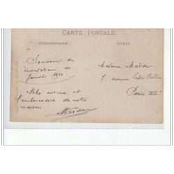 PARIS - inondations 1910 - carte photo - très bon état