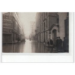PARIS - inondations 1910 - carte photo - très bon état