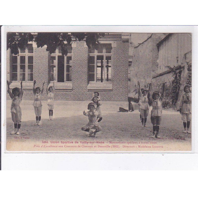 VAILLY-sur-AISNE: union sportive, mouvement spéciaux à mains libres - très bon état