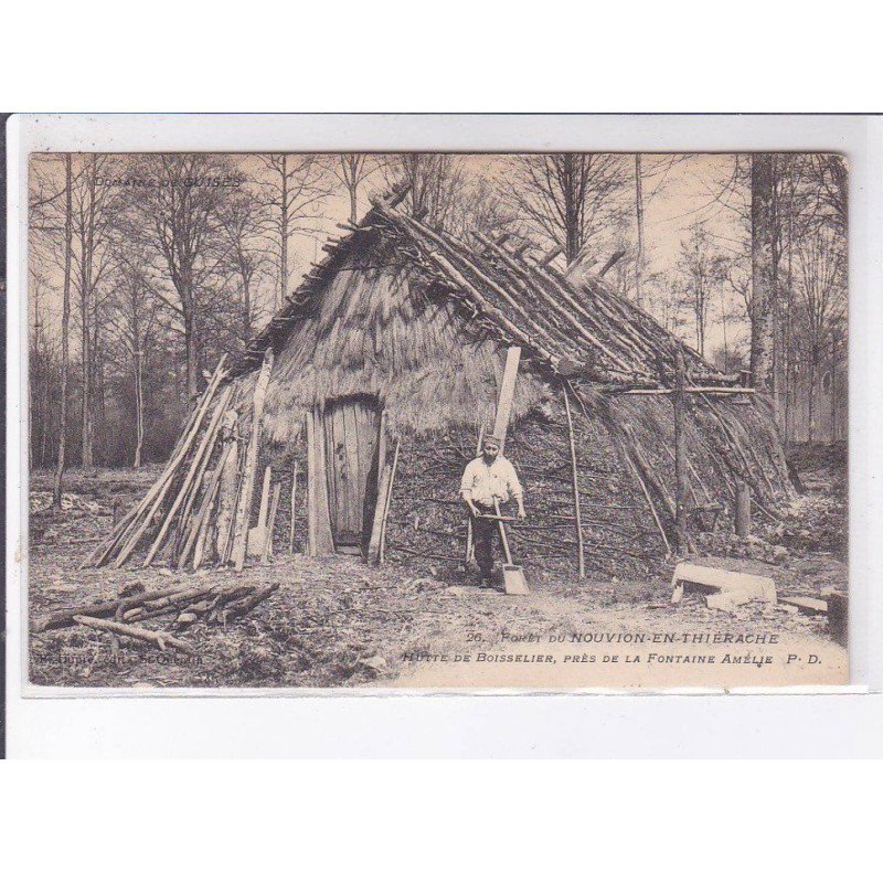 NOUVION-en-THIERACHE: hutte de boisselier - très bon état