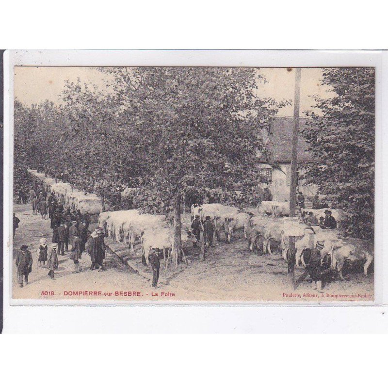 DOMPIERRE-sur-BESBRE: la foire - très bon état