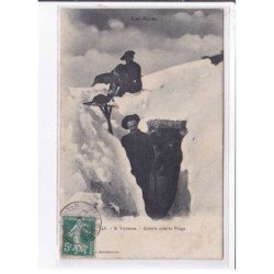 VYRAISSE: galerie sous la neige - état