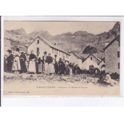 SAINT-MARTIN-VESUBIE: procession à la madone de fenêstre - très bon état