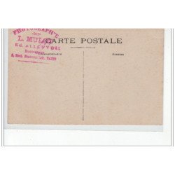 PARIS - inondations 1910 - quai de la rapée et boulevard Diderot - carte photo - très bon état