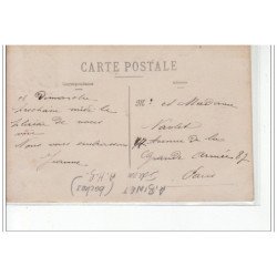 PARIS - inondations 1910 - 8 quai de la rapée - carte photo - très bon état