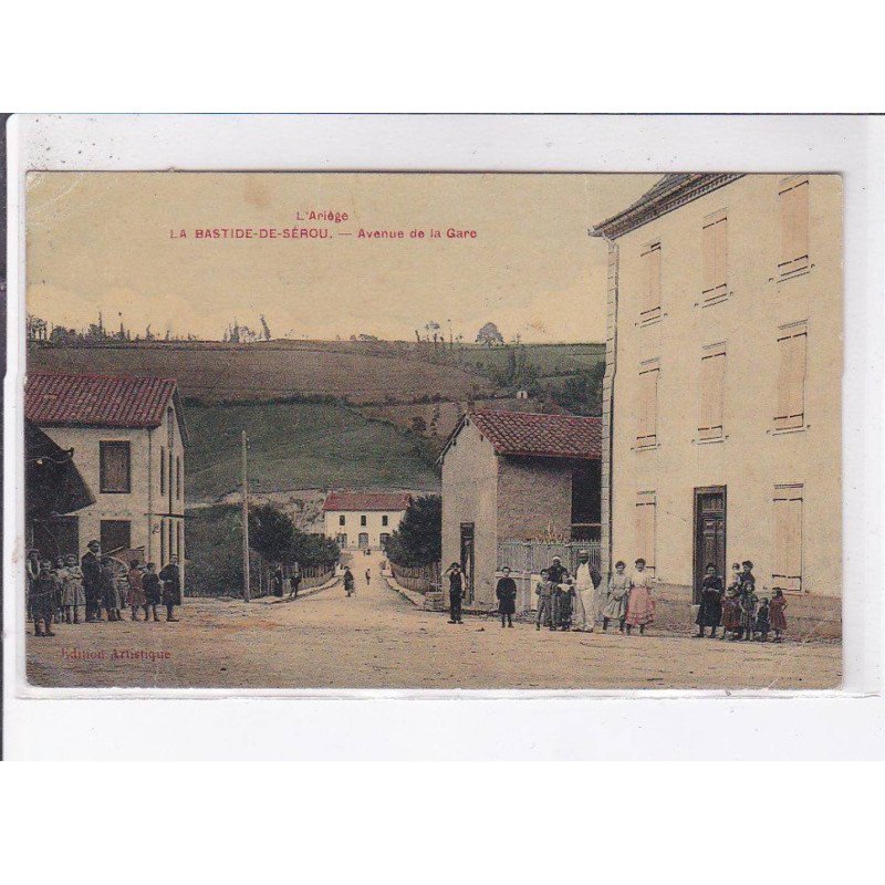 LA BASTIDE-de-SEROU: avenue de la gare - état