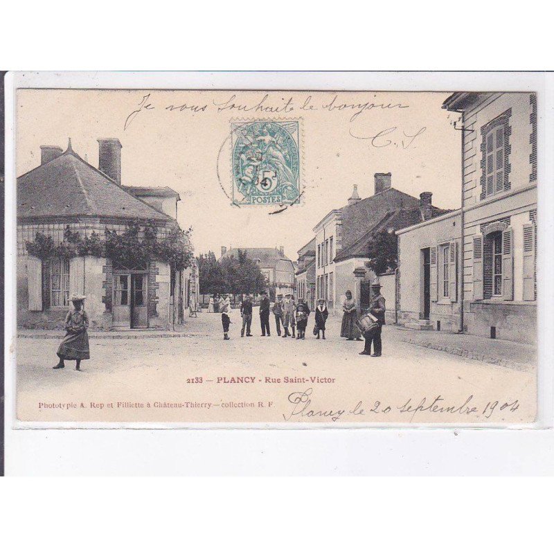 PLANCY: rue saint-victor - état